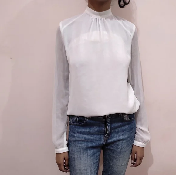 zara Backless white top - Picture 2 of 6